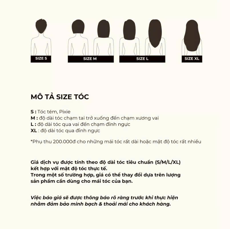 Bảng size (Tiếng Việt)